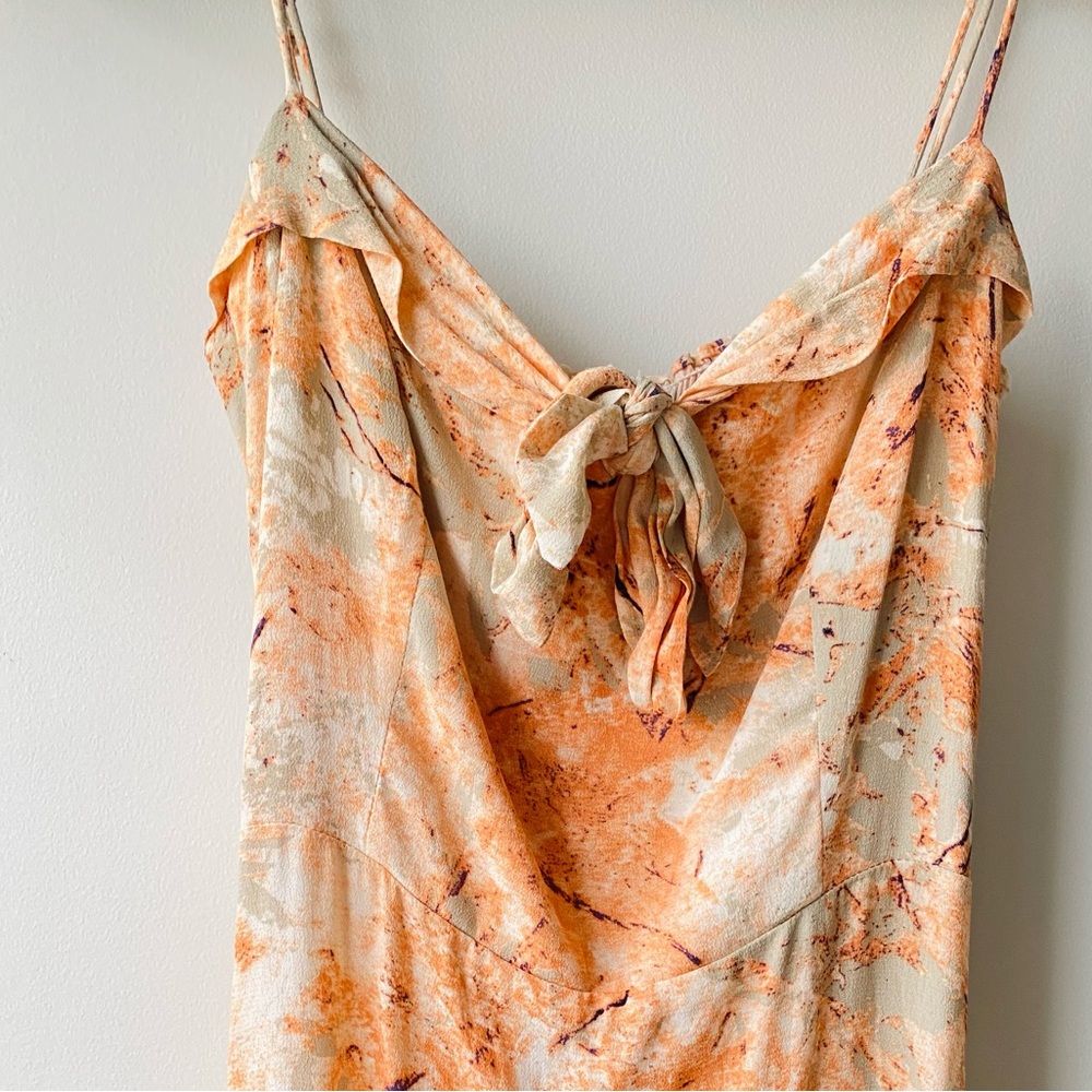 Summer midi dress - size 6 // spaghetti straps // good condition - Picture 2 of 10